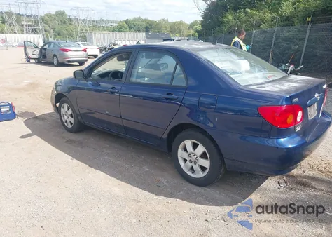 2004 Toyota Corolla Le из США, поврежденный, VIN 2T1BR38E54C211111